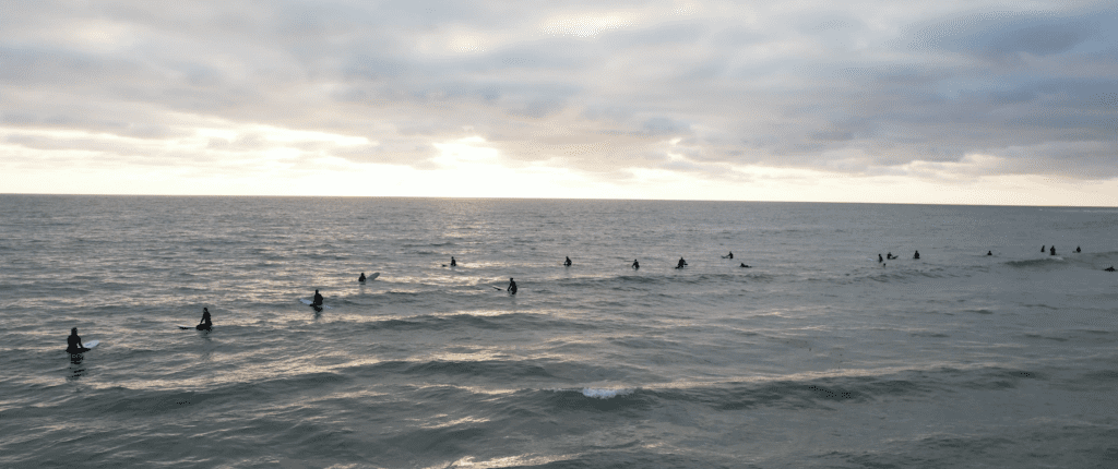 Surfer's paradise in Southern California.